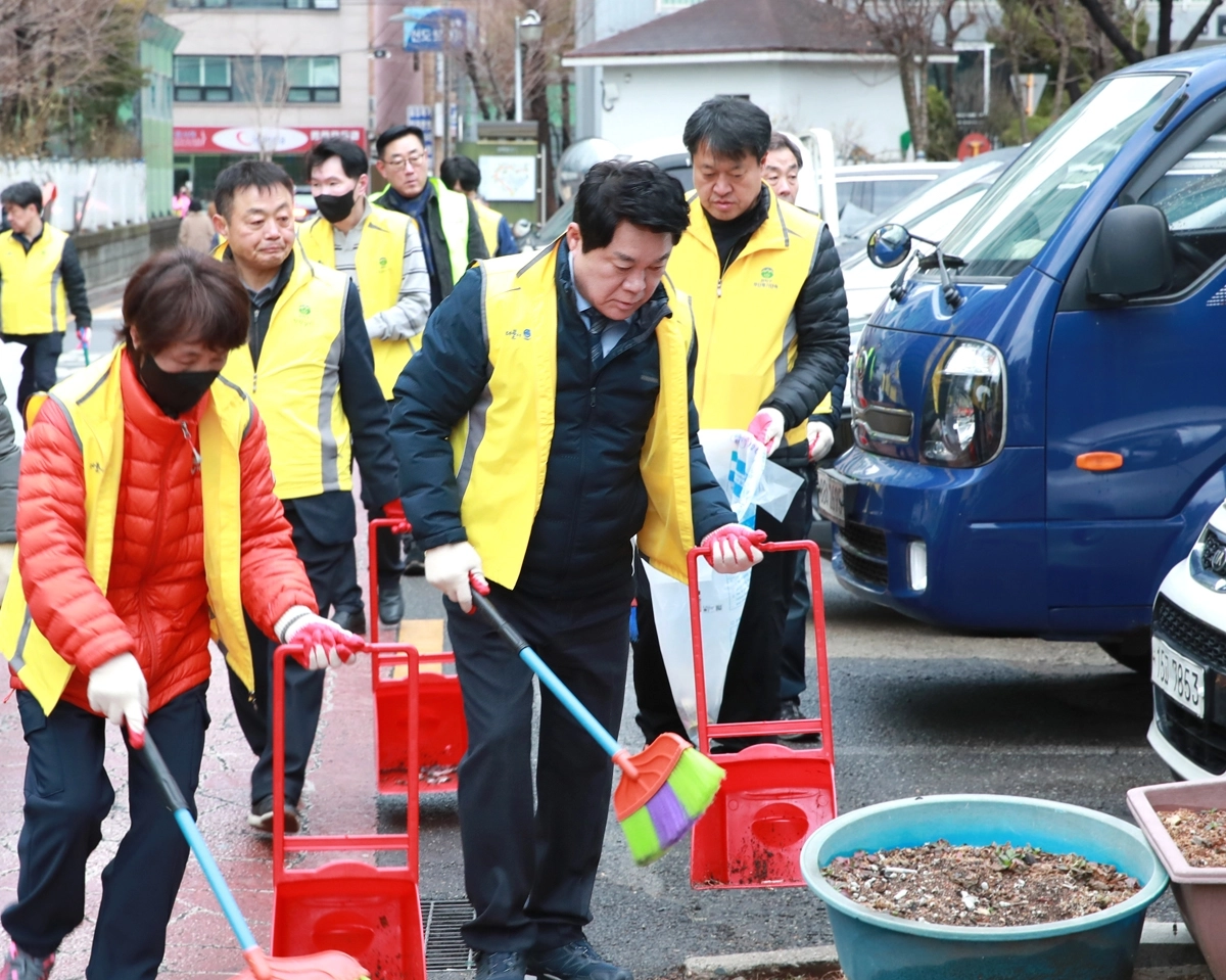 관악구 ‘봄맞이 대청소’