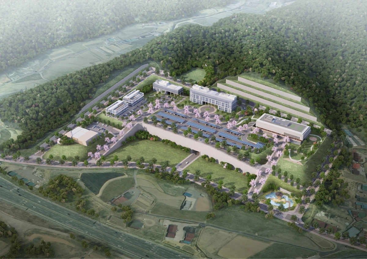 공주시 동현지구 스마트 창조도시 조감도. 시 제공