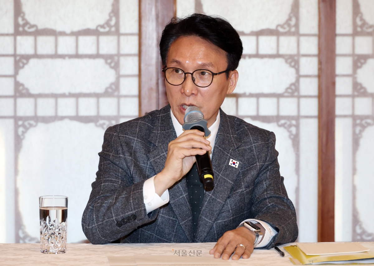 김민석 국무총리가 지난달 8일 오후 서울 종로구 국무총리공관에서 열린 제6차 고위당정협의회에서 발언하고 있다. 2026.2.8. 도준석 전문기자