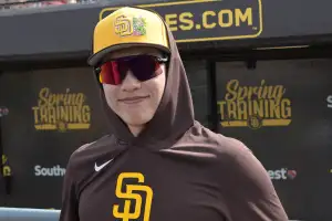 송성문, MLB 첫 홈런 터졌다…시범경기서 공수 합격점