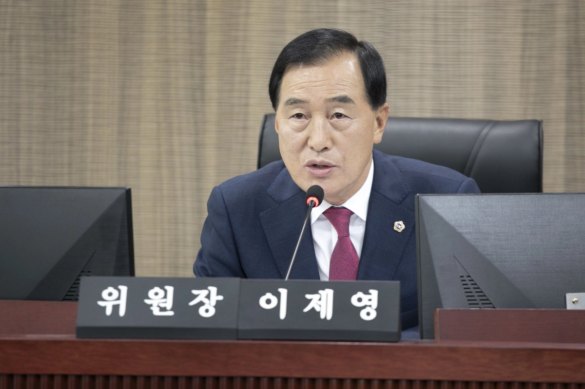 미래과학협력위원회 이제영 위원장.(사진=경기도의회)