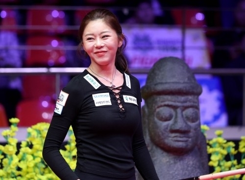 이번 시즌 랭킹 1위 당구여제 김가영. 프로당구협회(PBA) 제공