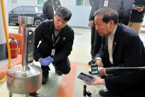 [포토] ‘주유소 상황 확인’ 구윤철 총리