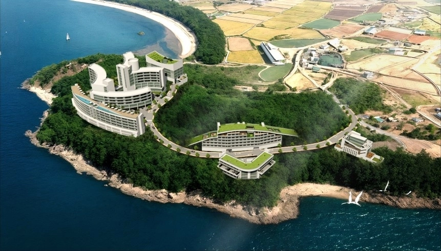 전남 무안군 도리포 복합 관광·휴양시설 조감도. (무안군 제공)