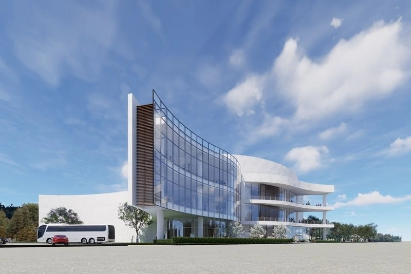 전남 나주시 빛가람동 일원에 조성될 ‘국립 나주에너지 전문과학관’ 조감도. 나주시 제공.