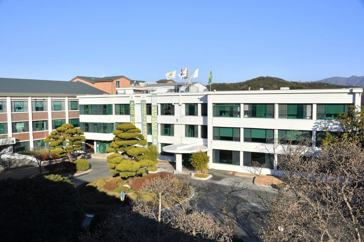 전남 당양군청 청사 전경