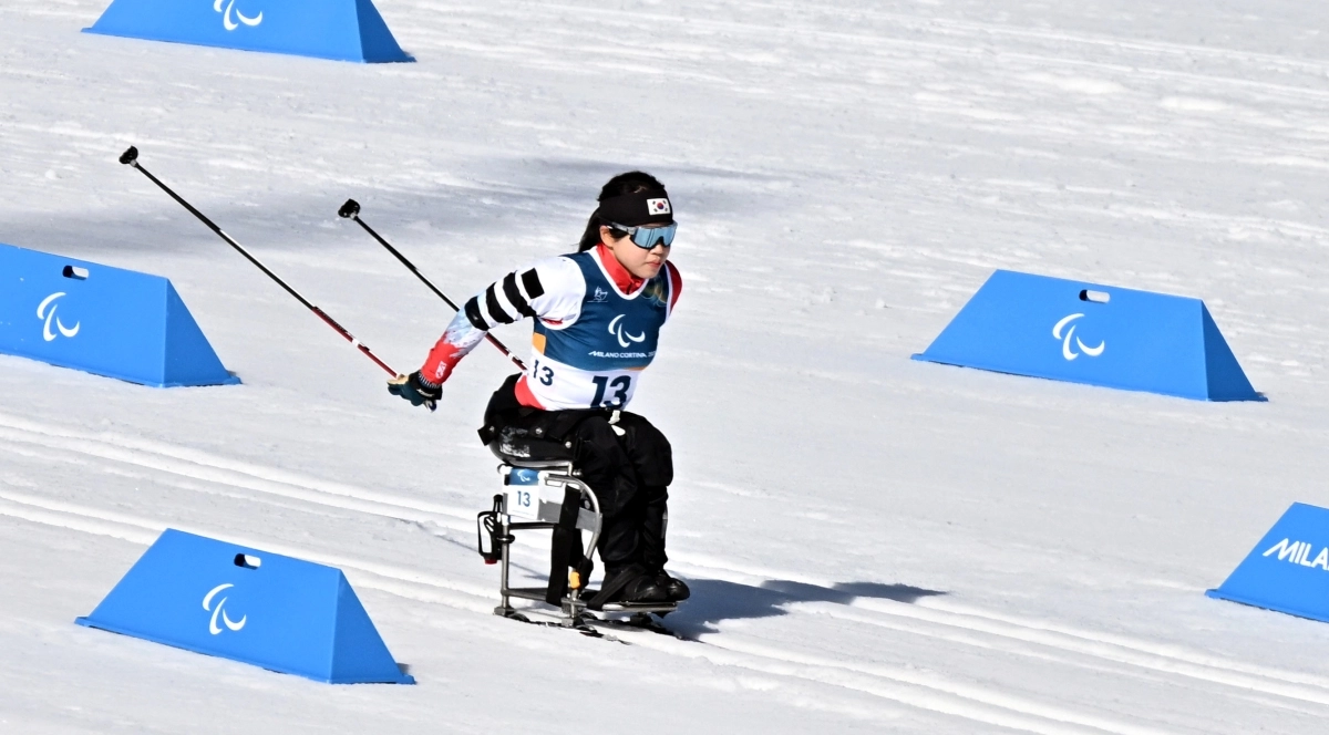 김윤지, 패럴림픽 바이애슬론 레이스