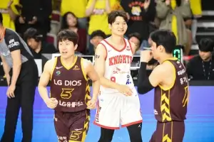 서울 SK, 선두 LG 3연승 저지하며 2위 탈환 희망 이어가…정관장과 반경기차 3위