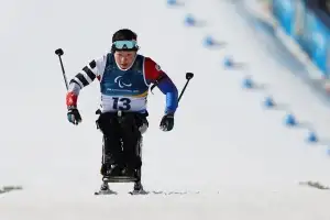 ‘간판스타’ 김윤지, 동계 패럴림픽 한국 여자선수 사상 첫 금메달
