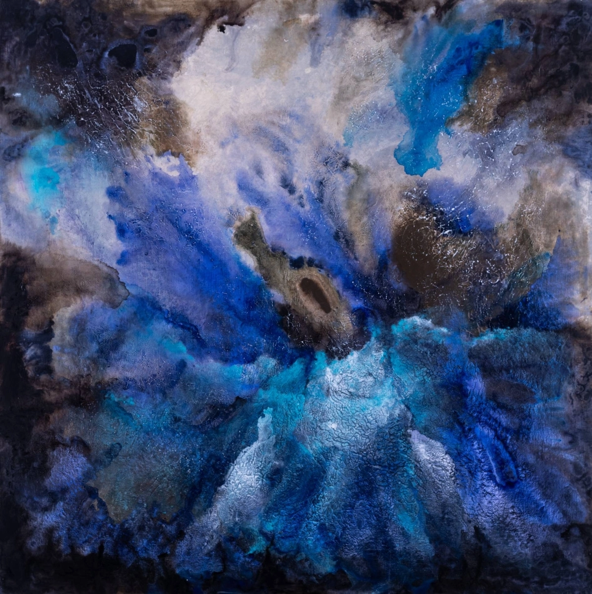 이순희 작가 Informal 자1, Acrylic on canvas, 130.3 × 130.3cm, 2025