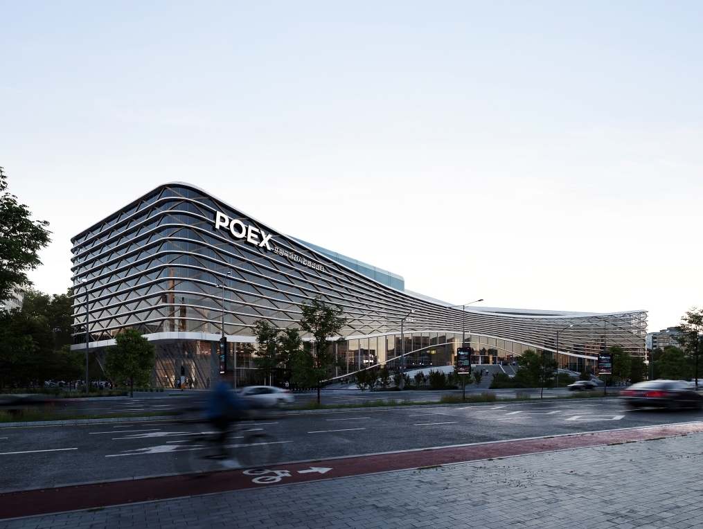 경북 포항에 조성 중인 포항국제전시컨벤션센터 조감도. 포항시 제공