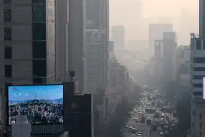 초미세먼지에 갇힌 서울