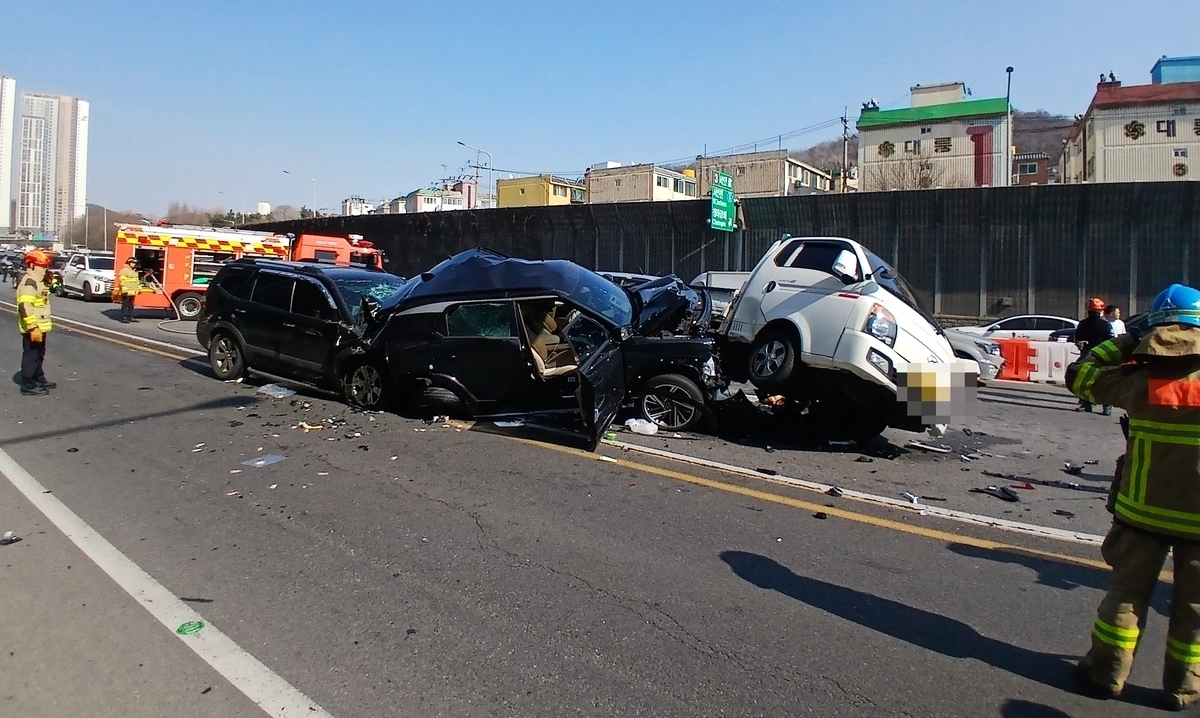 사고 현장. 연합뉴스