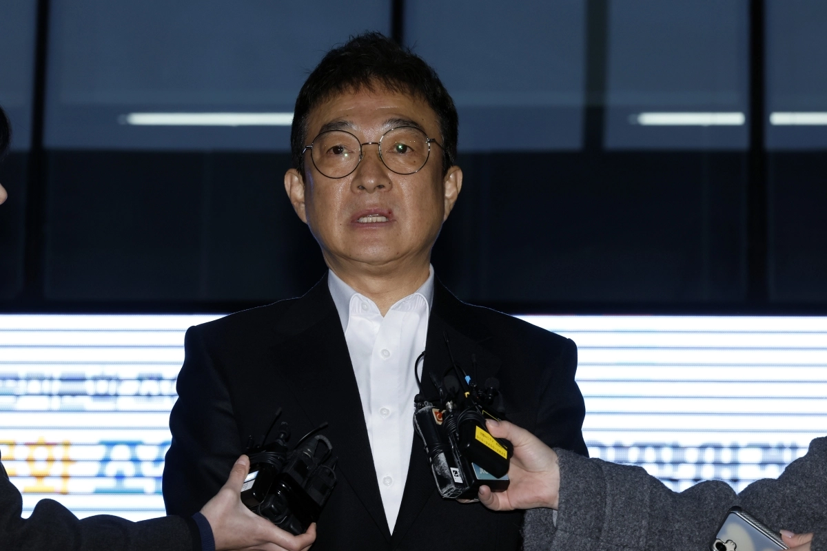 경찰 조사 후 입장 밝히는 이재룡