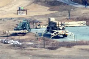 [포토] 해체 작업 진행되는 사드 발사대