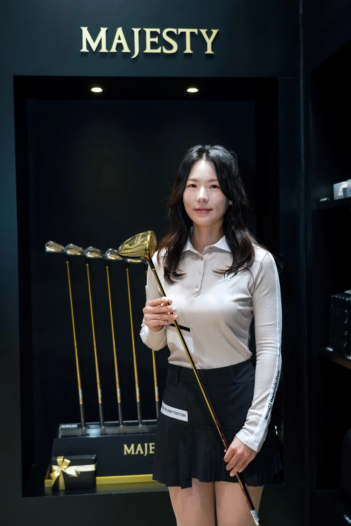 마제스티골프 앰배서더가 된 김자영. 마제스티골프 제공.