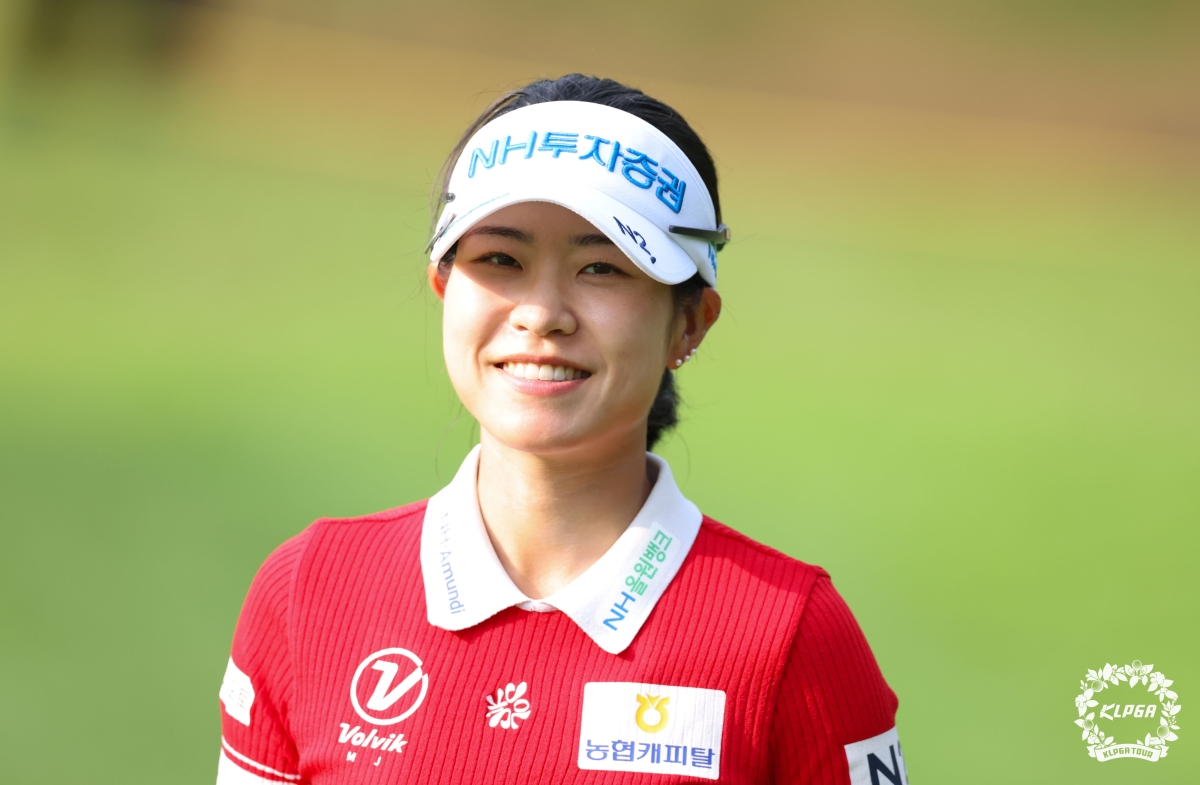 전지 훈련에서 늘 하던 샷과 체력 훈련에다 마음가짐에 중점을 뒀다. KLPGA 제공.