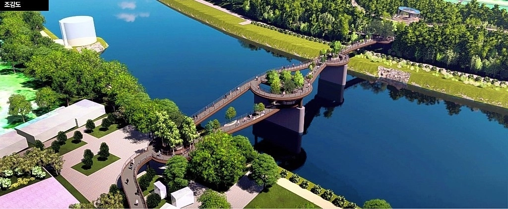 울산 태화강 수상정원 조감도. 울산국제정원박람회 조직위 제공