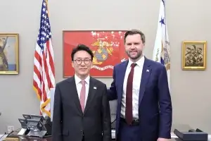 김민석 총리, 밴스 美 부통령 회담… “대미투자법 계기 안보 합의 조속 이행”