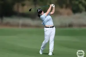 KLPGA 상금왕의 저력...홍정민,  리쥬란 챔피언십 2R 7타 줄여 1타차 공동4위