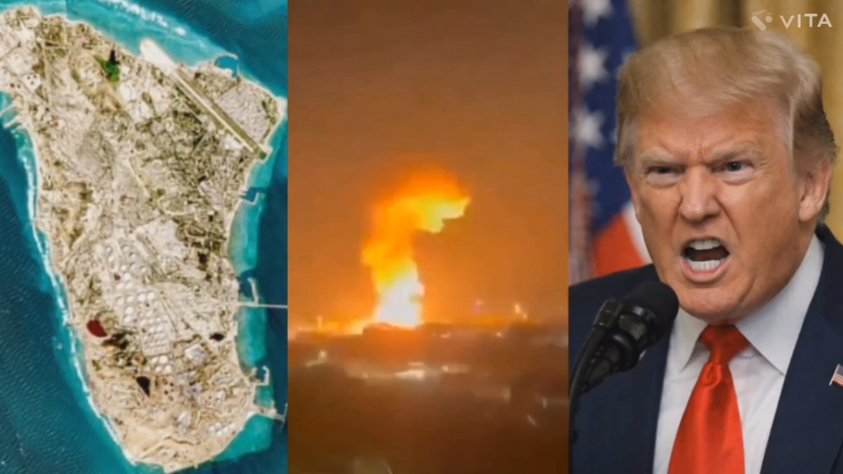 도널드 트럼프 미국 대통령은 14일(현지시간) 미국 NBC 방송과의 전화 인터뷰에서 이란의 석유수출 기지 하르그섬을 “재미 삼아 몇 번 더 공격할 수 있다”며 추가 공격을 시사했다. 사진 왼쪽부터 하늘에서 본 하르그섬, 이란 공습 현장, 트럼프 대통령. 2026.3.14 엑스 자료