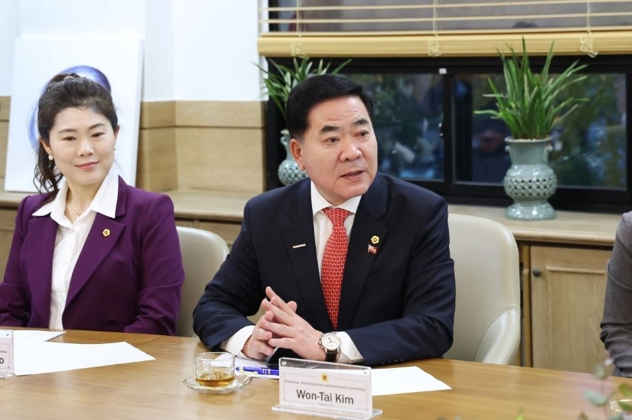 발언중인 김원태 의원