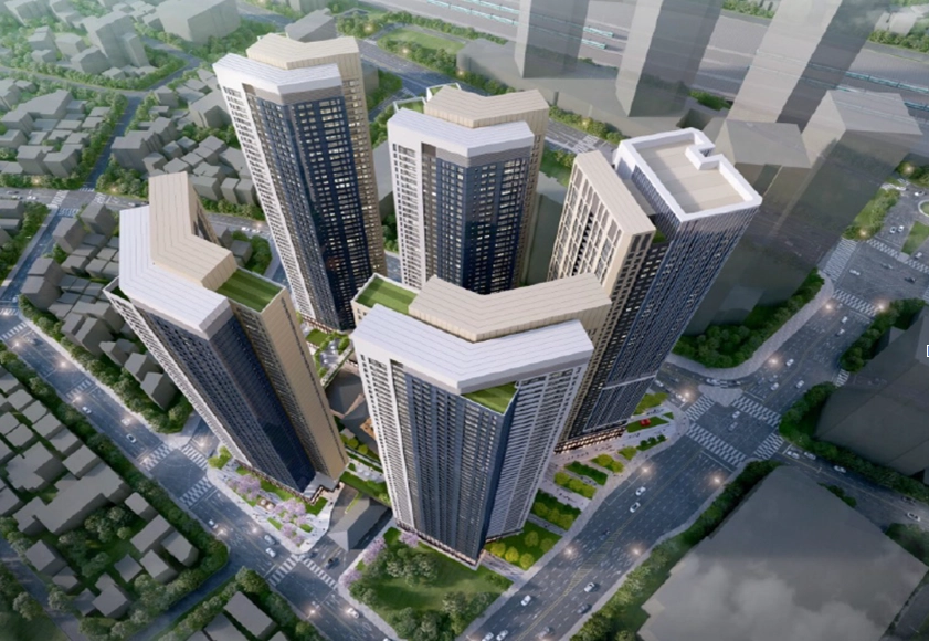 중랑구 상봉9구역 조감도. 중랑구 제공