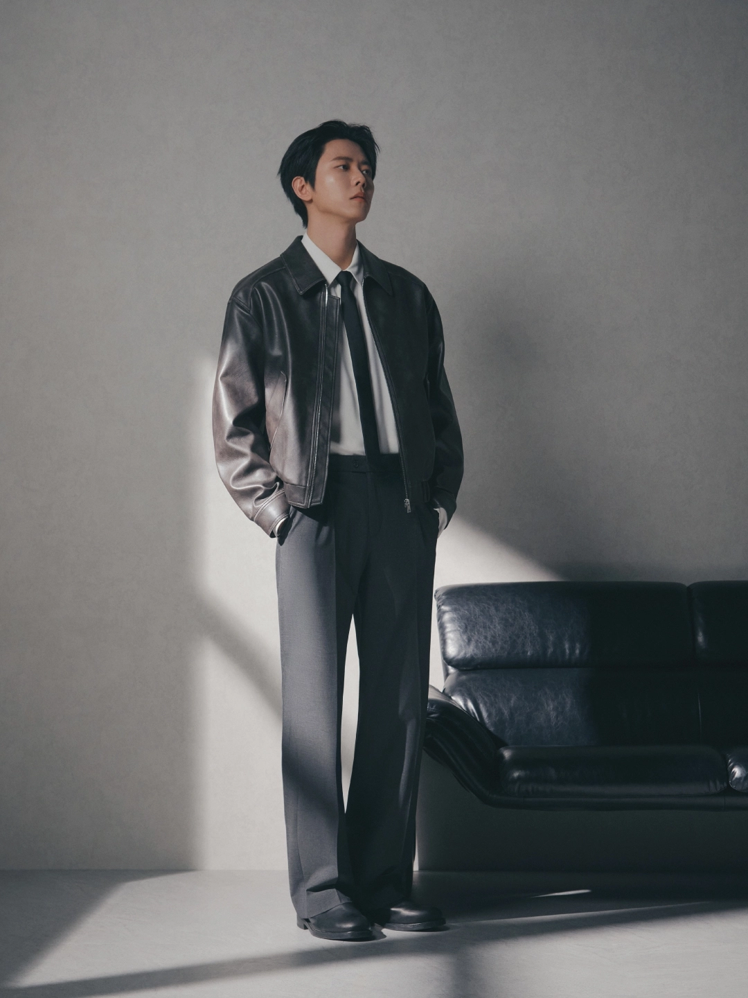 지오지아 앰배서더 주우재의 2026 봄·여름(SS) 캠페인 화보. 신성통상 제공