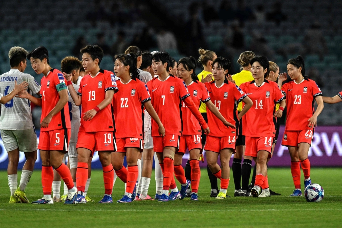 한국 여자축구대표팀. AFP 연합뉴스