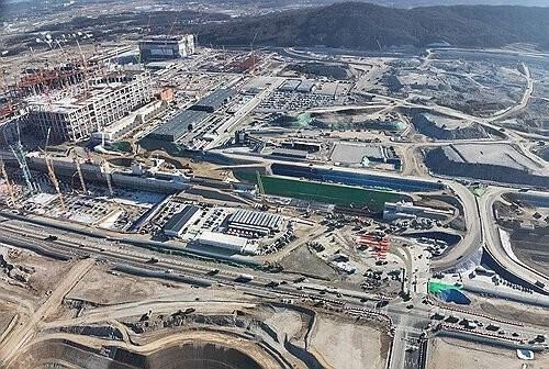 용인 반도체 클러스터 건설 현장(경기도 제공)