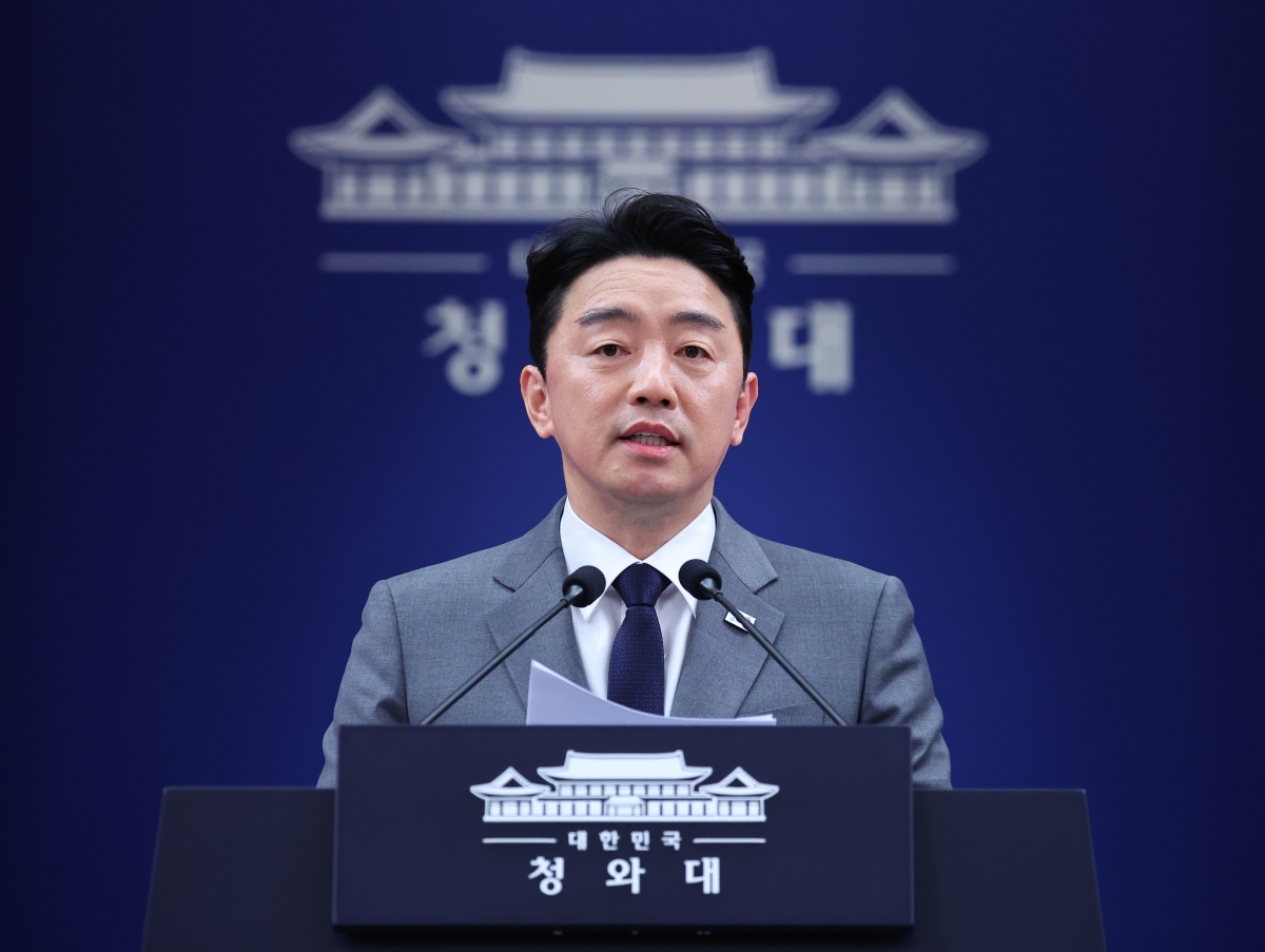 강훈식 비서실장, UAE 특사방문 브리핑