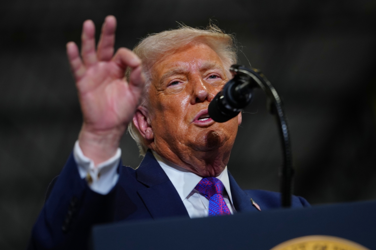 도널드 트럼프 미국 대통령. AP 연합뉴스