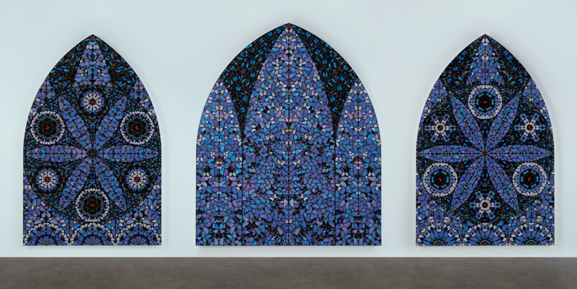 신의 무한한 권능과 영광을 묵상하며© 2026 Damien Hirst and Science Ltd. All right