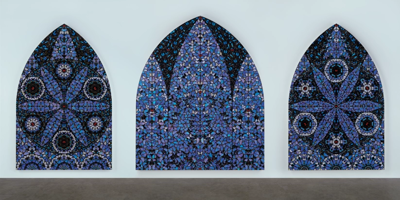 신의 무한한 권능과 영광을 묵상하며© 2026 Damien Hirst and Science Ltd. All right