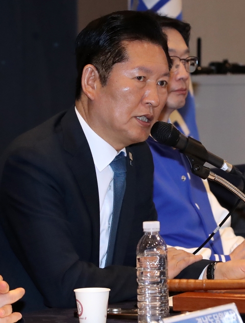 정청래 더불어민주당 대표.  뉴스1