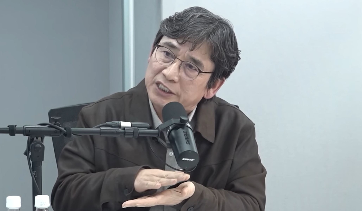 유시민 작가. ‘최욱의 매불쇼’ 유튜브 캡처.