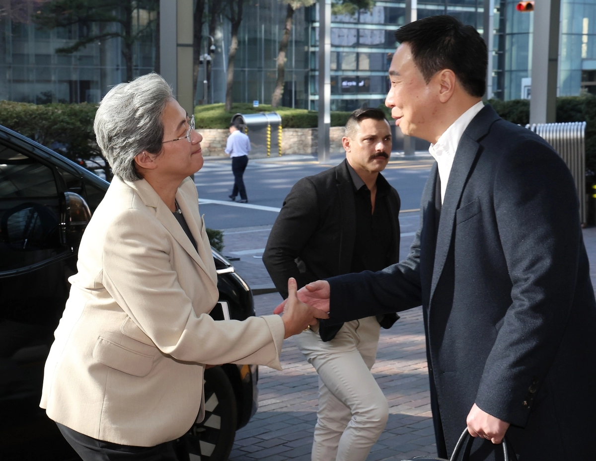 삼성전자 서초사옥 방문한 리사 수 AMD CEO