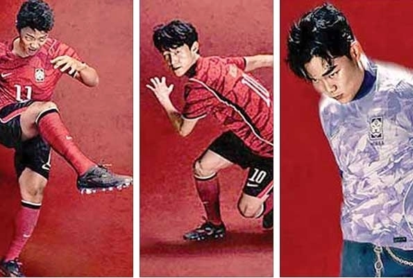 ‘호랑이의 기습’ 콘셉트… 축구대표팀 월드컵 유니폼 공개