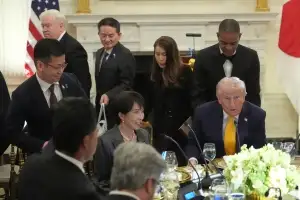 ‘이웃집 토토로’ 주제가 흐른 백악관… “멋진 친구” 미일 우호 과시