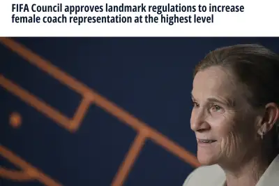 FIFA “여자축구대회 코치진 여전히 남성”…‘여자 코칭스태프’ 도입 의무화