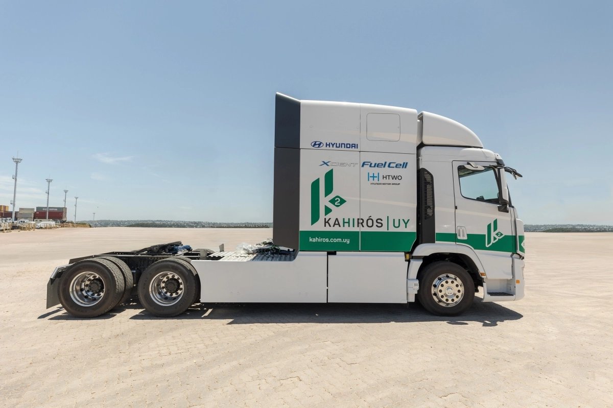 현대차 엑시언트 수소전기트럭, 우루과이 친환경 물류 구축 프로젝트 투입