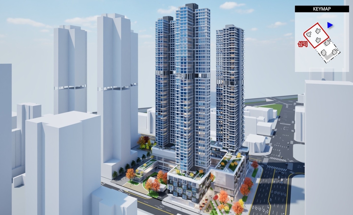 서울 영등포구 삼익아파트 조감도. 서울시 제공