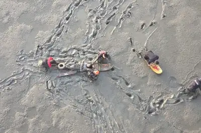 충남소방, 자체 개발 ‘갯보드’ 활용 투신자 구조