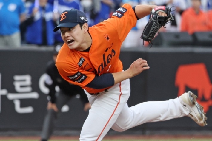 한화 문동주. 연합뉴스