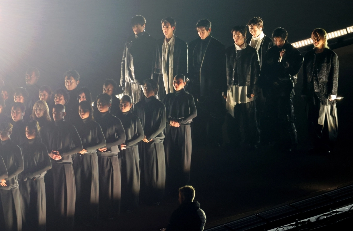 무대 등장한 BTS