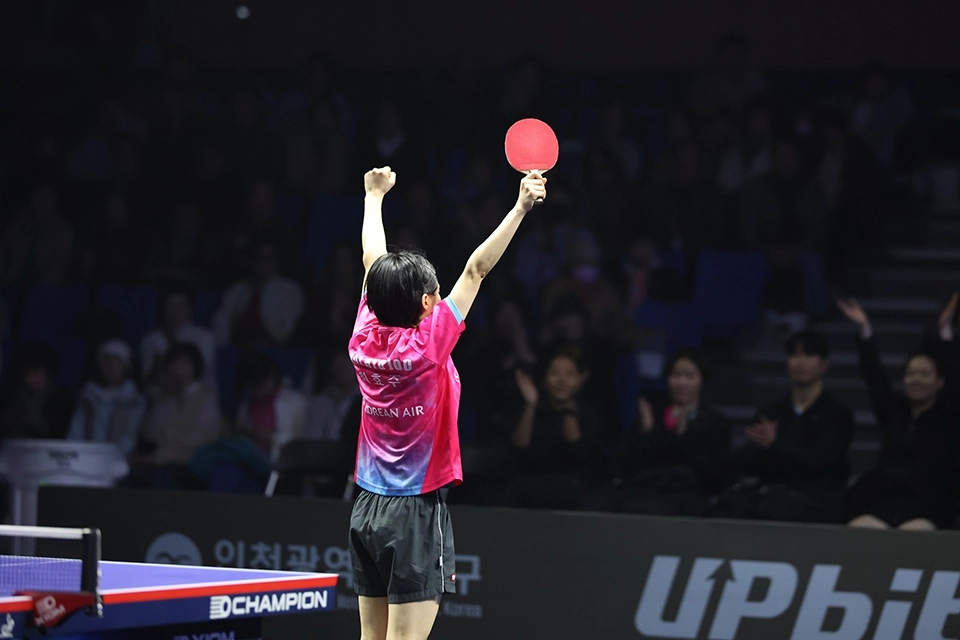 최효주. 한국프로탁구연맹제공