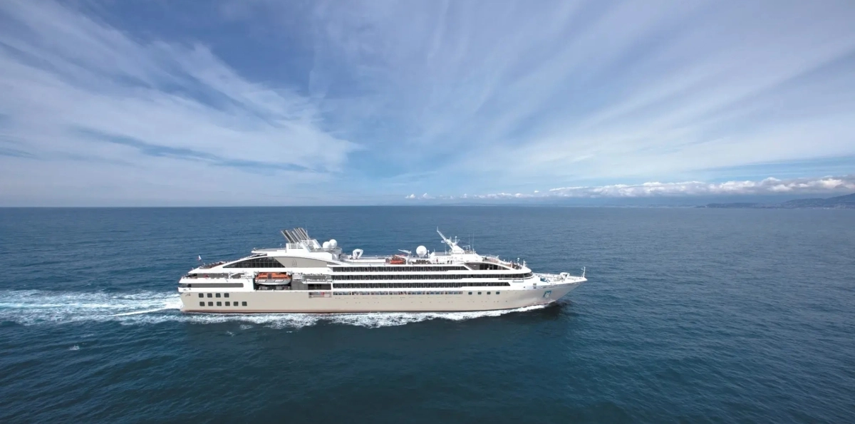 오는 24일 부산항 영도 크루즈터미널에 입항하는 ‘르 쏘레알’호. 부산항만공사 제공