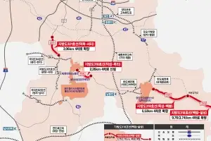 덕성~묵리 구간 신설 등 용인 4개 도로, 경기도 도로건설계획 반영