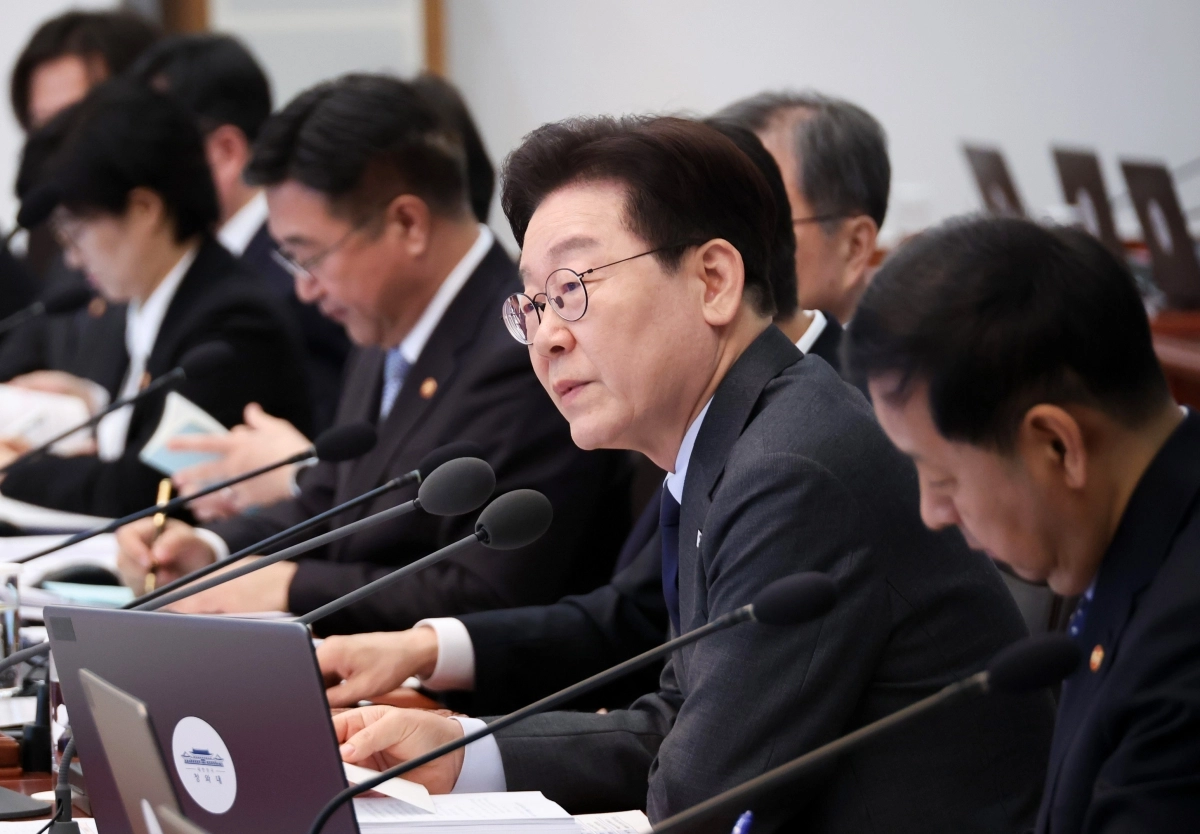 이재명 대통령, 국무회의 주재