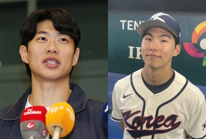 송성문(샌디에이고 파드리스)과 김혜성(LA다저스). 연합뉴스